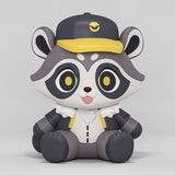 Honkai Star Rail Baseball Raccoon Huggy Good Smile Minifigur