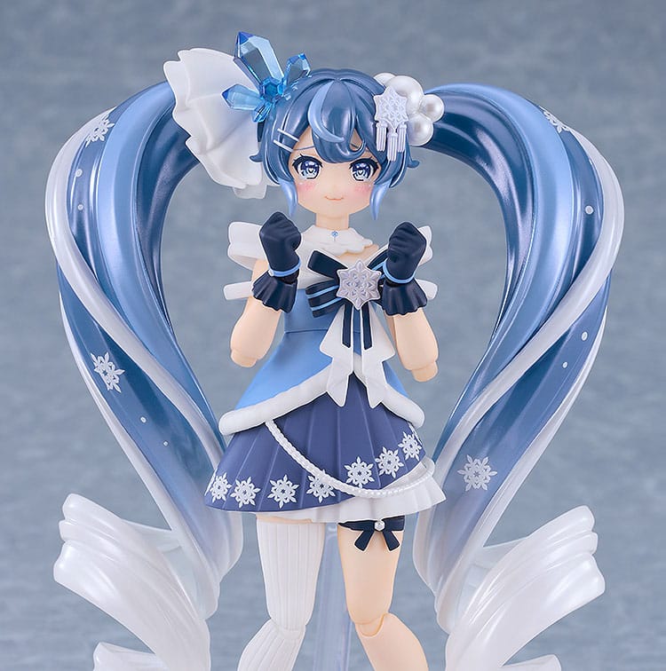 Character Vocal Series 01 Hatsune Miku Snow Miku Crystal Snow Ver. Figma Actionfigur