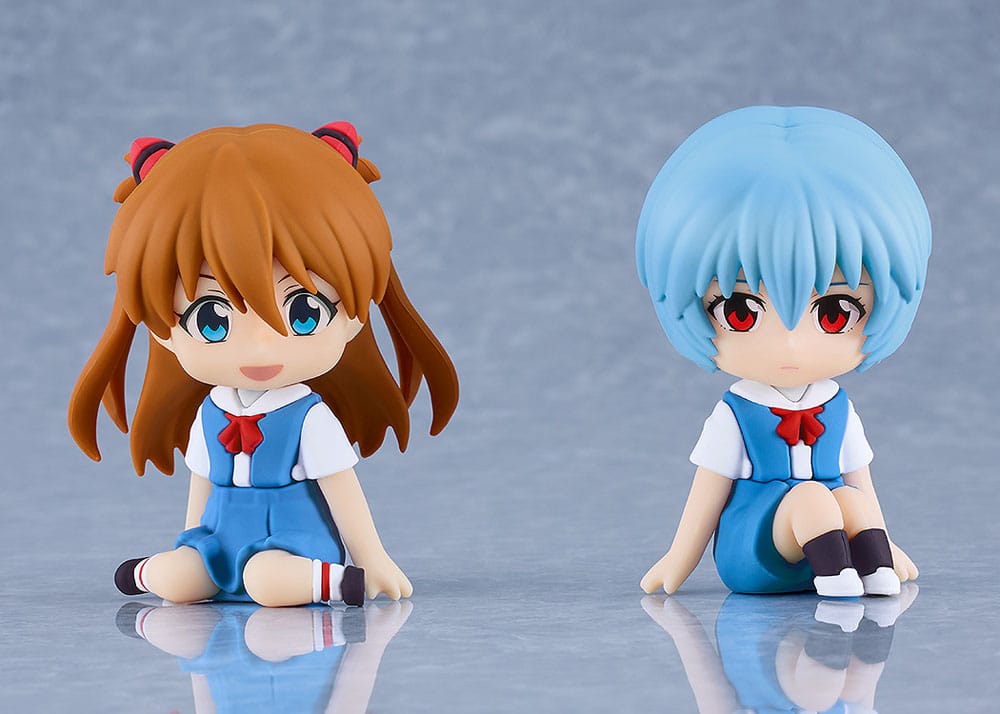 Rebuild of Evangelion Asuka Shikinami Langley Nendroid Plus Rubber Mascot Minifigur