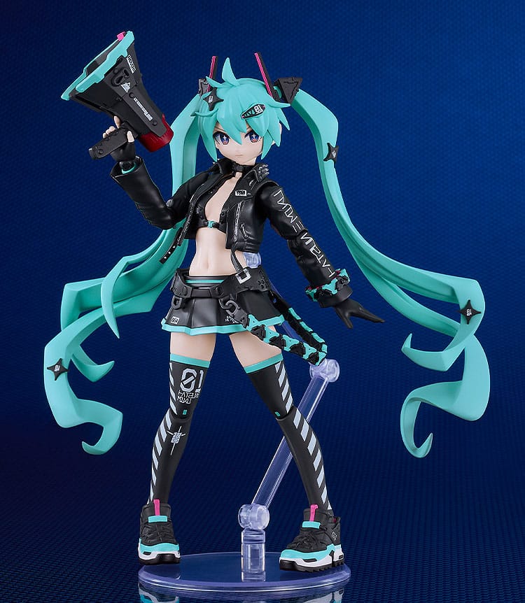 Character Vocal Series 01 Hatsune Miku Plamatea Chuocho Tactical Craft Ver. Plastic Model Kit