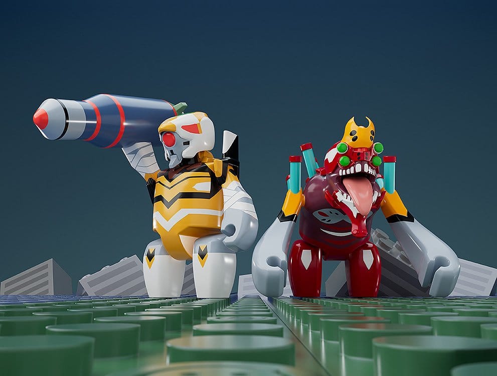 Rebuild of Evangelion Evangelion Unit 02 Beast Form 2nd Phase (Type 1) Brickroid Minifigur