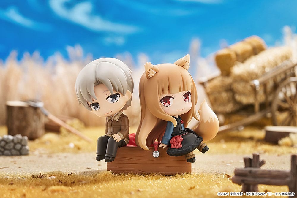 Spice And Wolf Merchant Meets The Wise Wolf Lawrence & Holo Mini Memory Minifigur