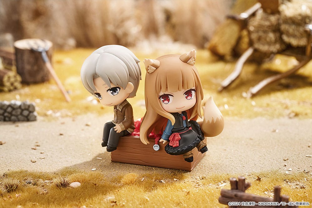 Spice And Wolf Merchant Meets The Wise Wolf Lawrence & Holo Mini Memory Minifigur