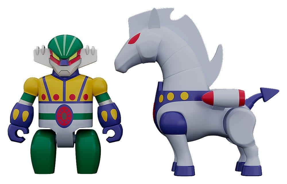 Steel Jeeg Steel Jeeg Pantheroid Brickroid Actionfiguren 2er-Pack Set