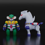 Steel Jeeg Steel Jeeg Pantheroid Brickroid Actionfiguren 2er-Pack Set