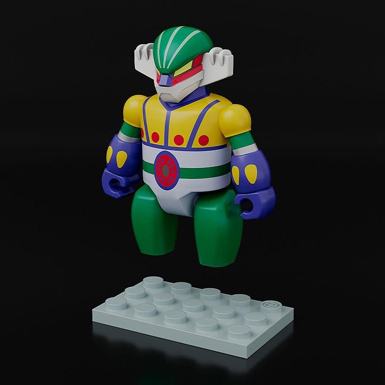 Steel Jeeg Steel Jeeg Pantheroid Brickroid Actionfiguren 2er-Pack Set