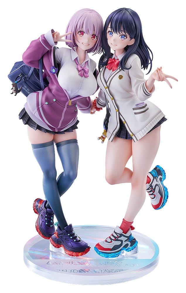 SSSS.Gridman Rikka Takarada & Akane Shinjo feat. toridamono 2er-Pack 1/7 Statuen
