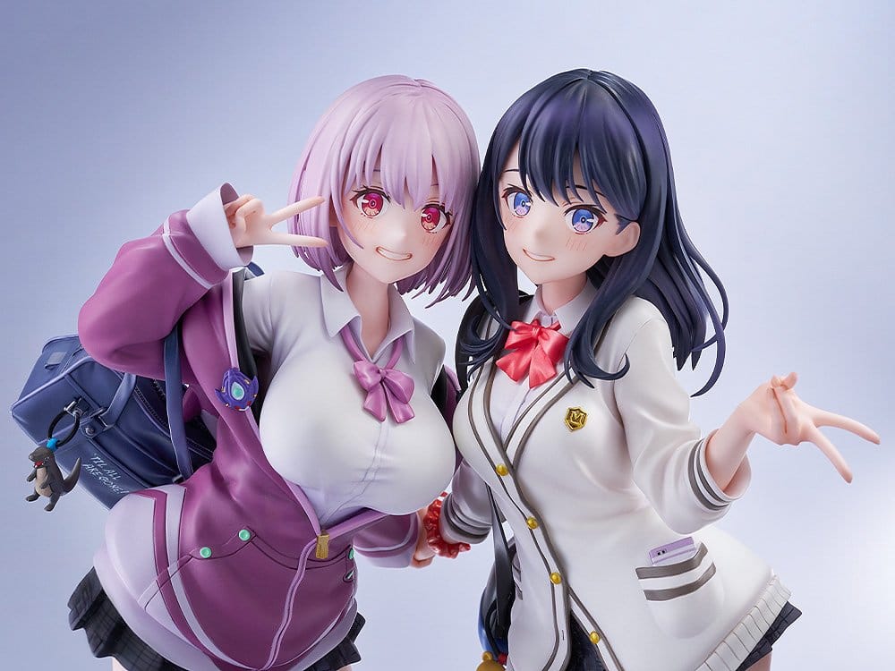SSSS.Gridman Rikka Takarada & Akane Shinjo feat. toridamono 2er-Pack 1/7 Statuen