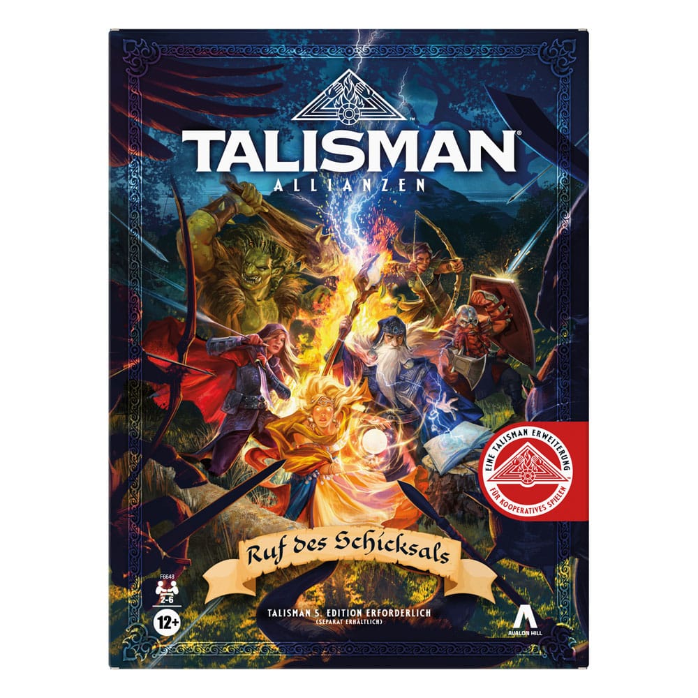 Talisman Allianzen Ruf des Schicksals Deutsche Version Brettspiel-Erweiterung