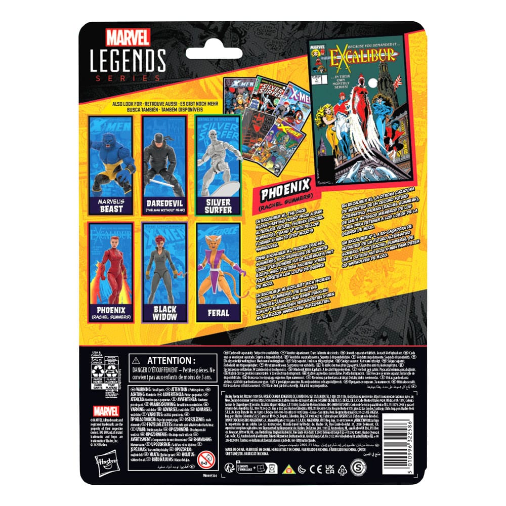 Marvel Excalibur Phoenix (Rachel Summers) Legends Actionfigur