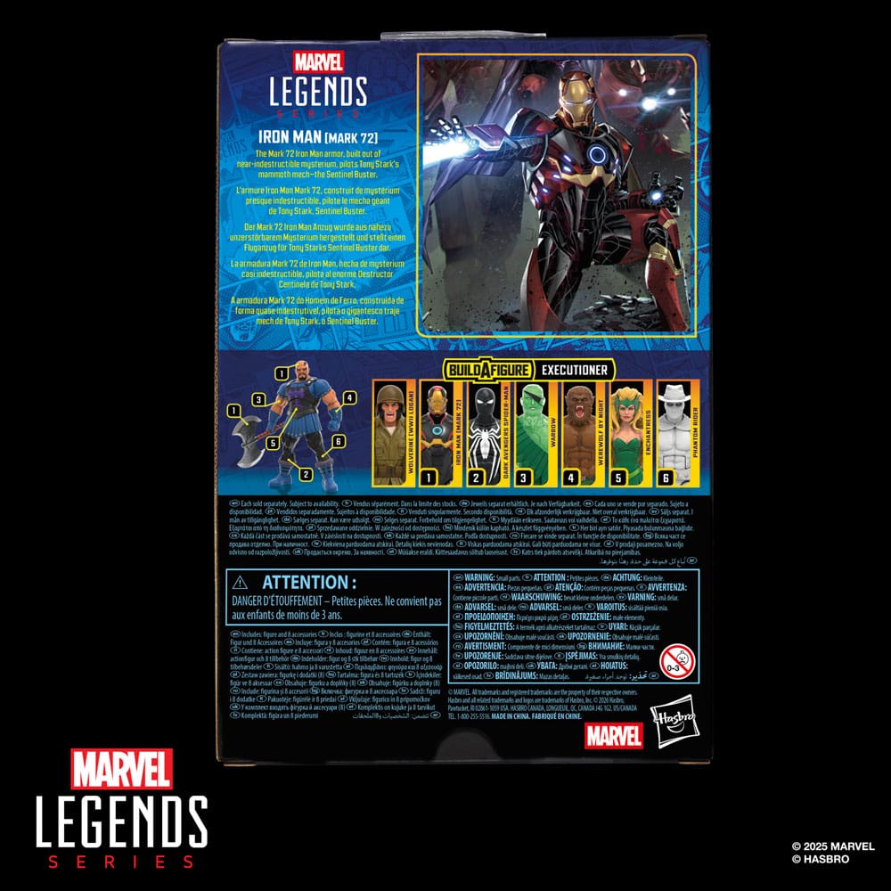 Marvel Iron Man Mark 72 BAF Executioner Actionfigur
