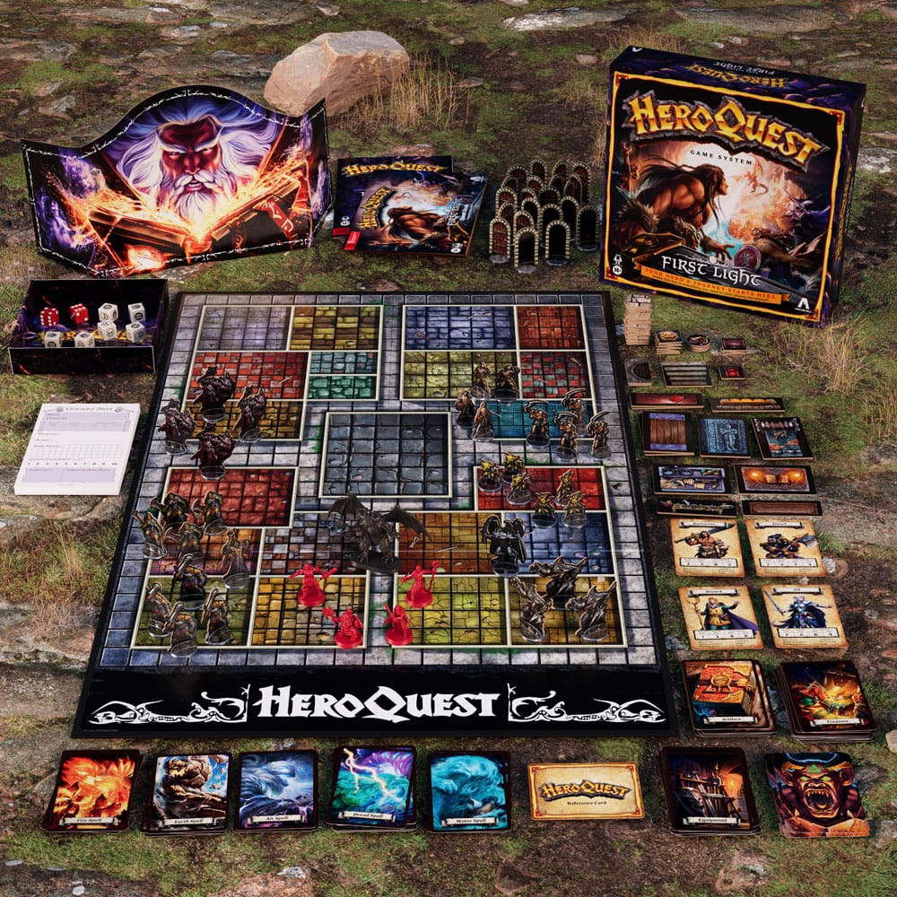 HeroQuest First Light *Englische Version* Brettspiel
