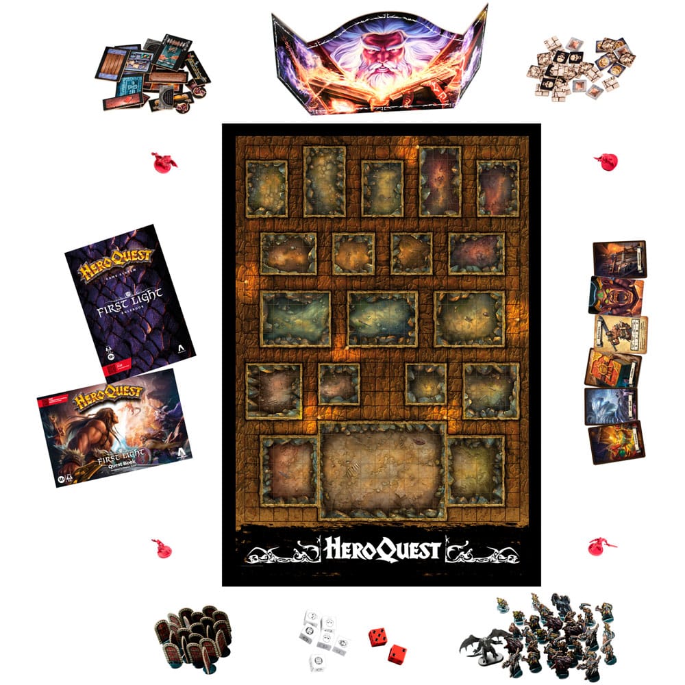HeroQuest First Light *Englische Version* Brettspiel