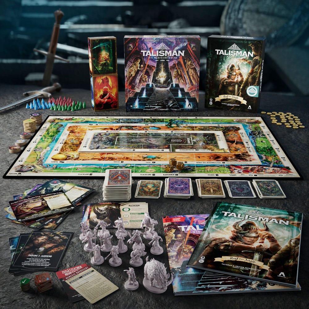 Talisman Nemesis Ruf der Jagd Brettspiel Erweiterung Deutsche Version