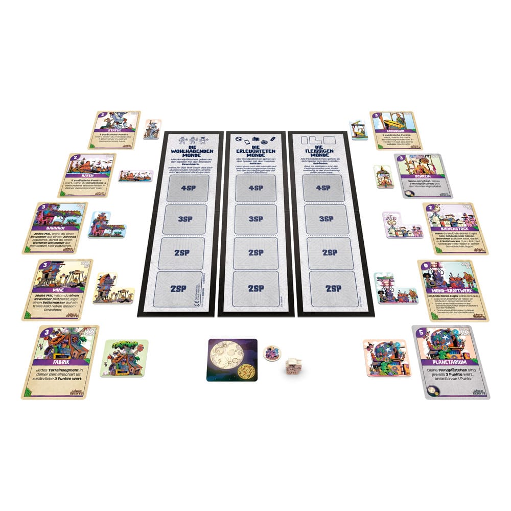 Leben in Reterra Mondaufgang *Deutsche Version* Brettspiel-Erweiterung
