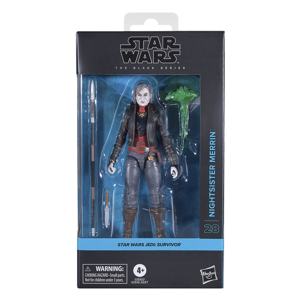 Star Wars Jedi Survivor Nightsister Merrin Black Series Actionfigur
