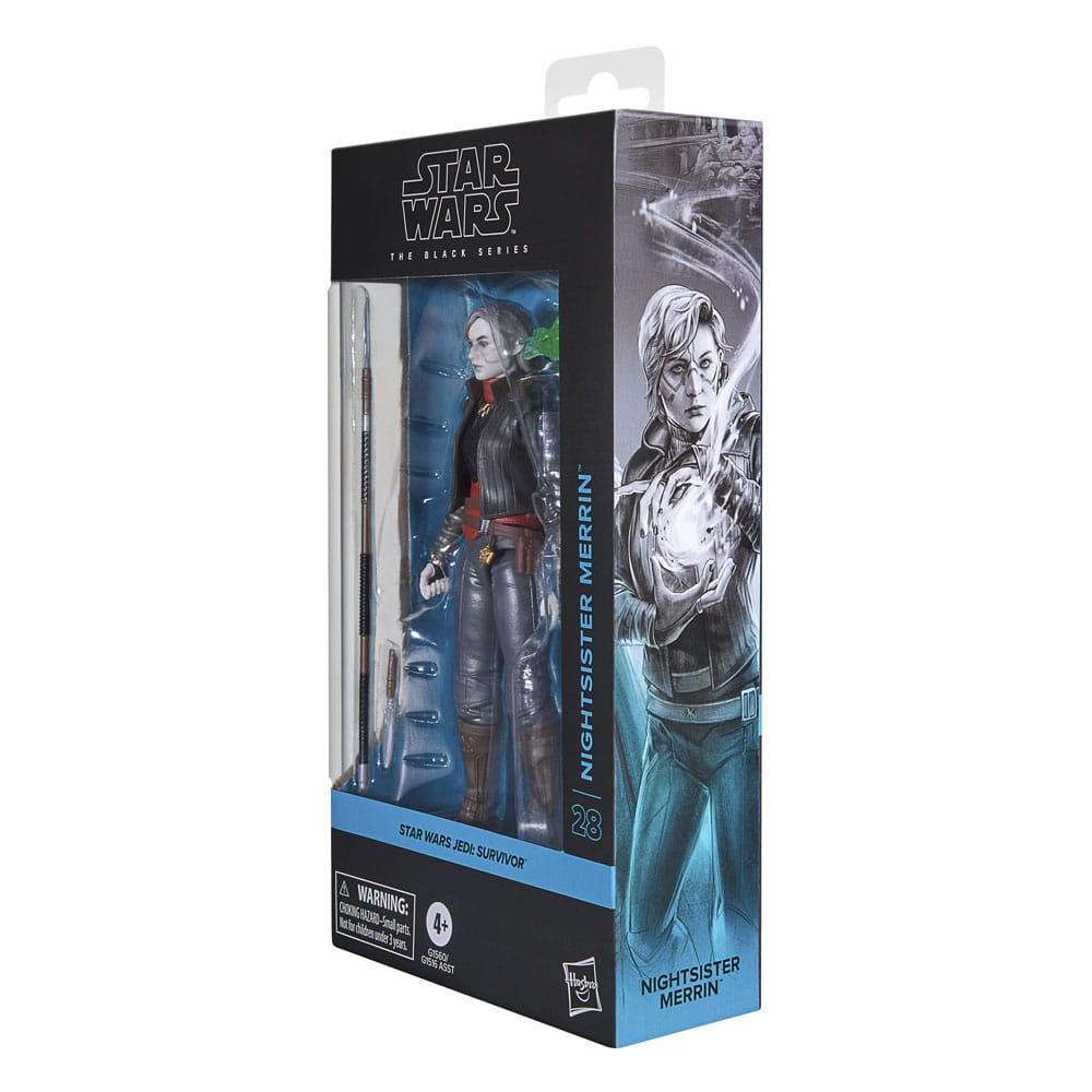 Star Wars Jedi Survivor Nightsister Merrin Black Series Actionfigur
