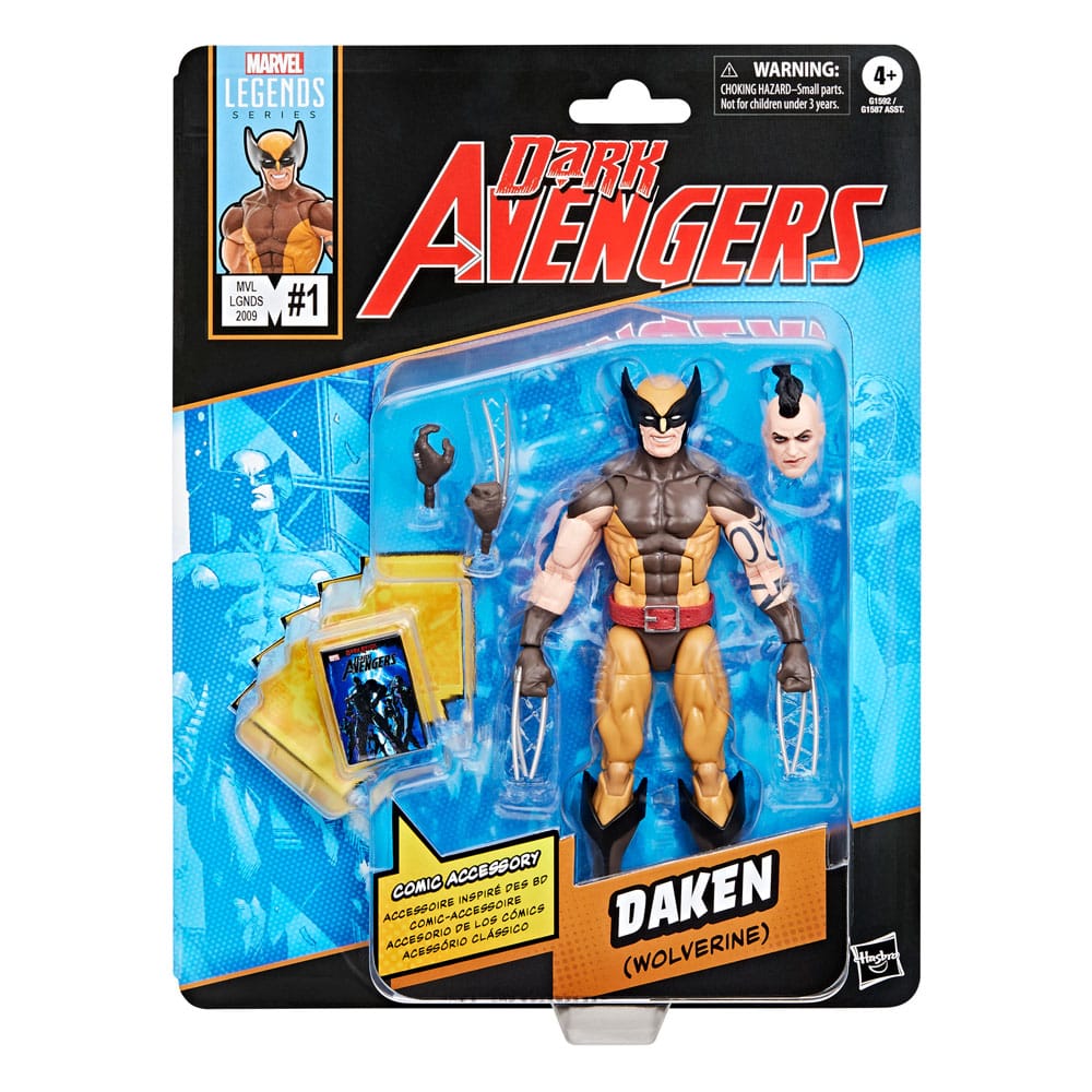 Dark Avengers Marvel Daken Wolverine Marvel Legends Actionfigur