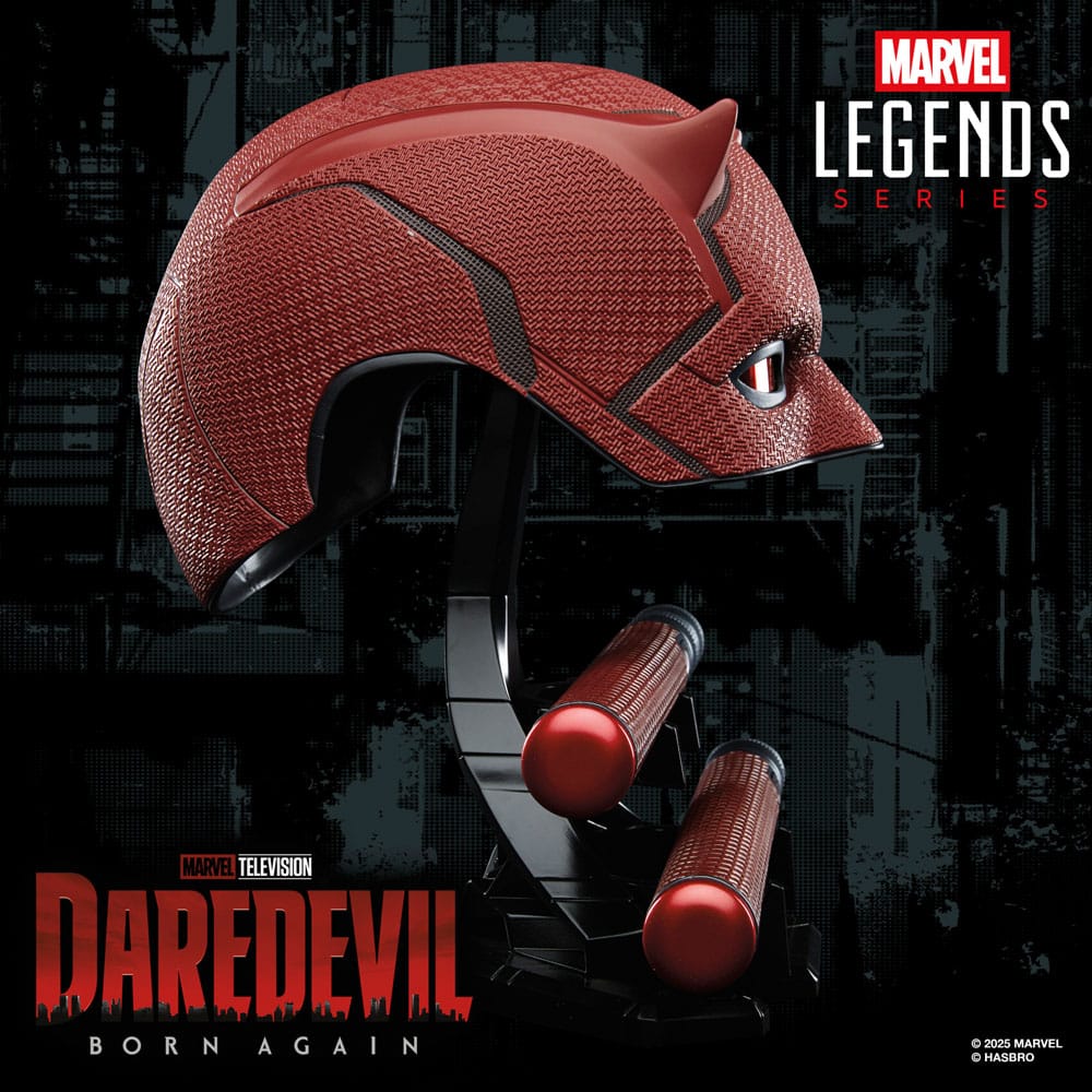 Daredevil Born Again Premium Roleplay Maske Und Schlagstock