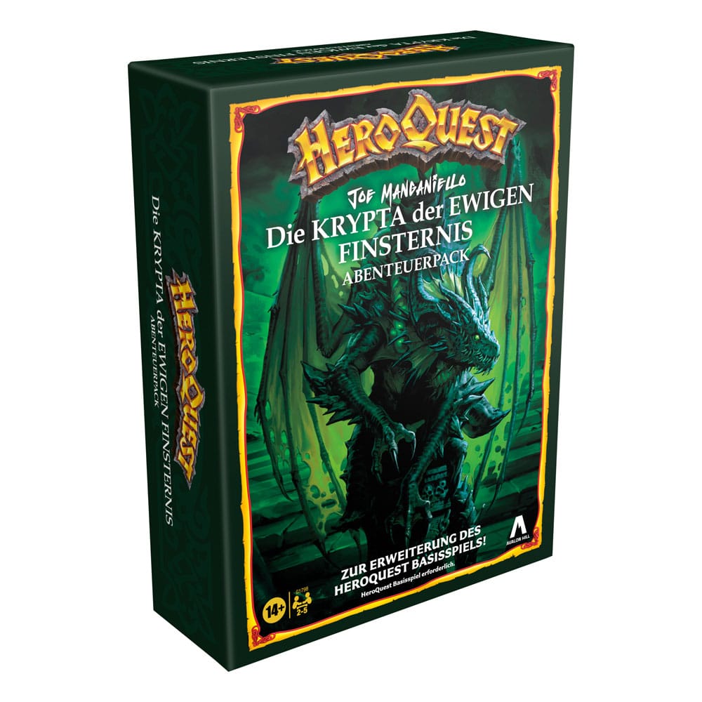 HeroQuest Die Krypta der ewigen Finsternis Abenteuerpack *Deutsche Version* Brettspiel-Erweiterung