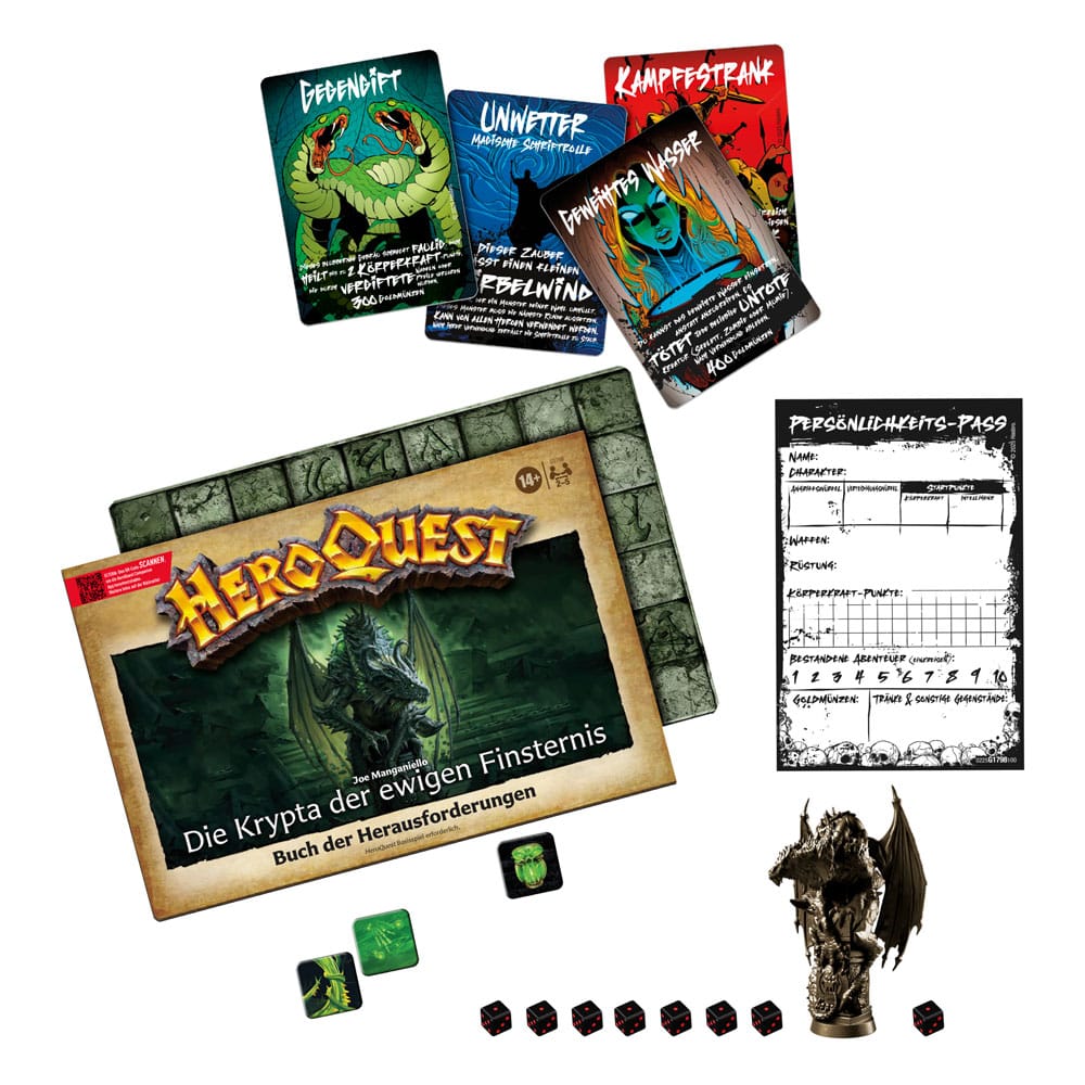 HeroQuest Die Krypta der ewigen Finsternis Abenteuerpack *Deutsche Version* Brettspiel-Erweiterung