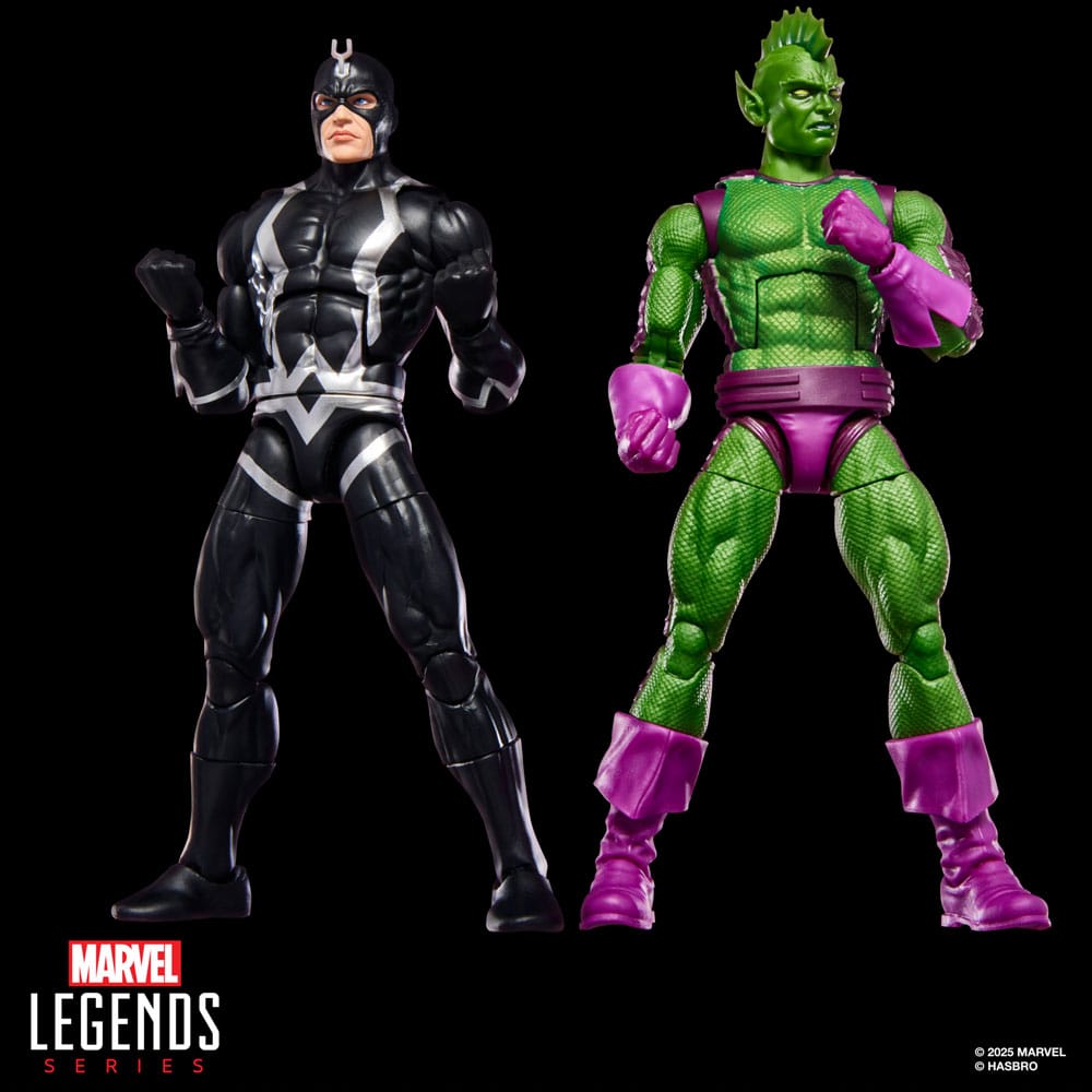 Inhumans Marvel Black Bolt Triton 2er-Pack Actionfiguren