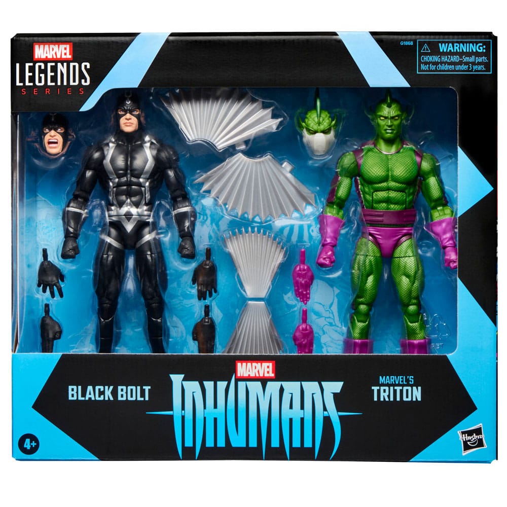 Inhumans Marvel Black Bolt Triton 2er-Pack Actionfiguren