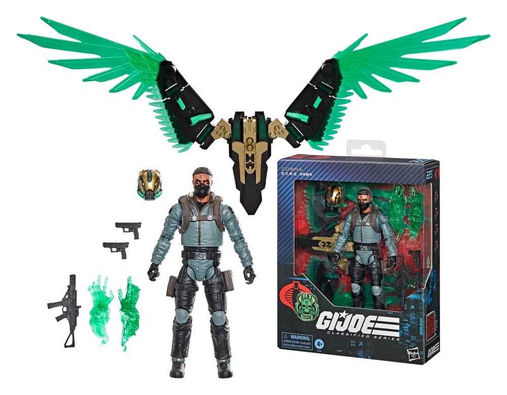 G.I. Joe D.I.R.E. Hawk (Dread-Inducing Responsive Energy) Classified Series #225 Actionfigur