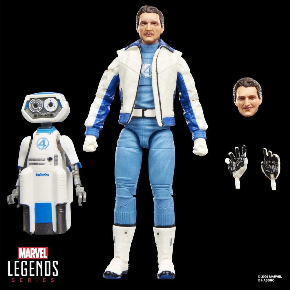Avengers Doomsday Mister Fantastic & Marvel's H.E.R.B.I.E. Marvel Legends 2er-Pack Actionfiguren