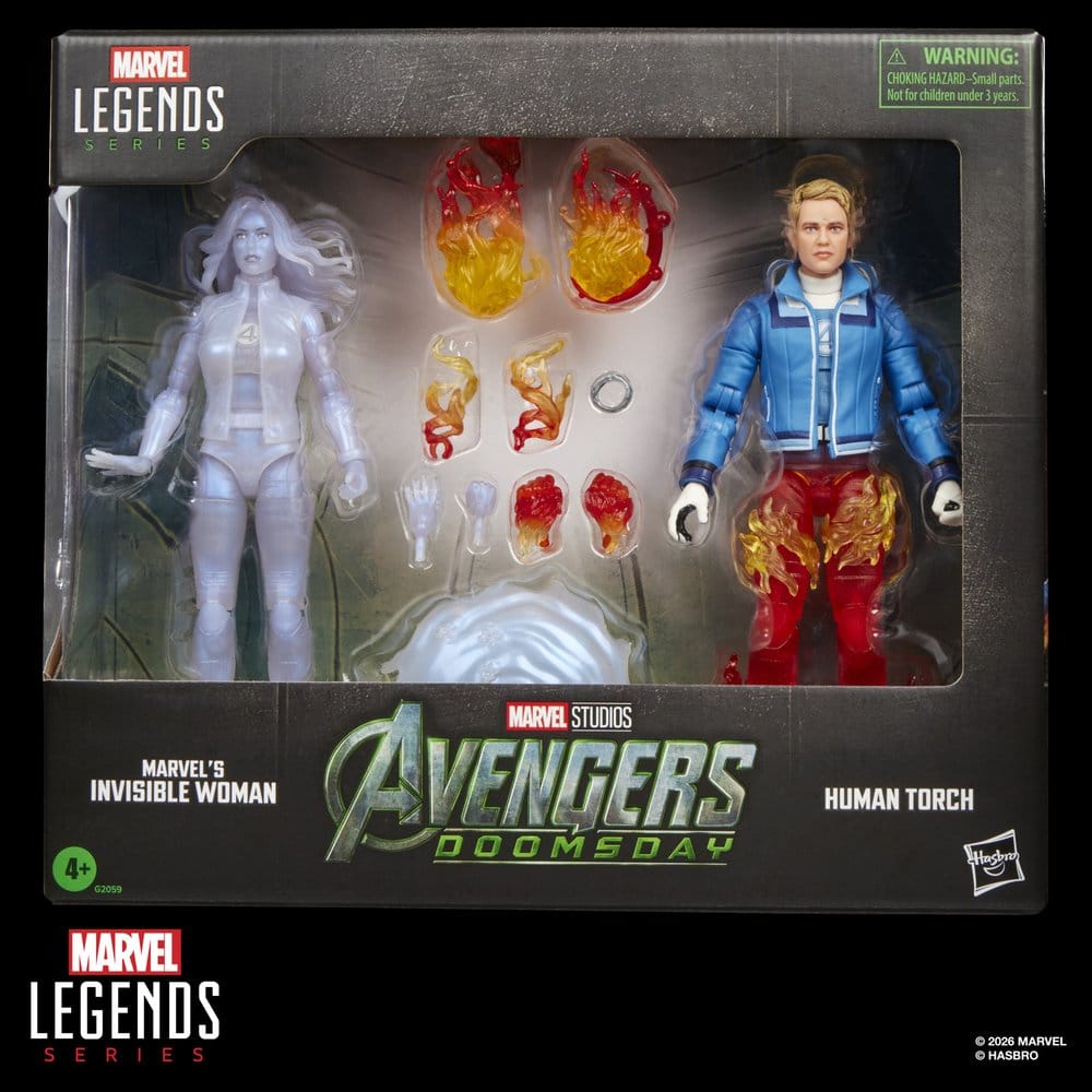 Avengers Doomsday Marvel's Invisible Woman & Human Torch Marvel Legends 2er-Pack Actionfiguren