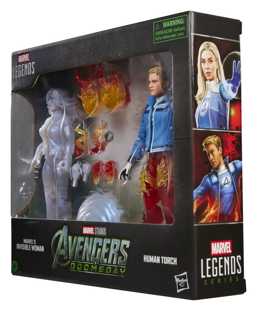 Avengers Doomsday Marvel's Invisible Woman & Human Torch Marvel Legends 2er-Pack Actionfiguren