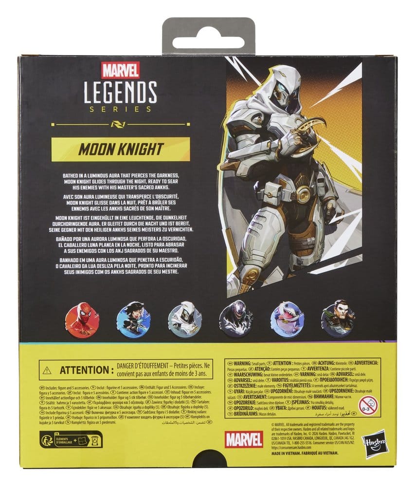 Marvel Rivals Marvel Legends Moon Knight Actionfigur