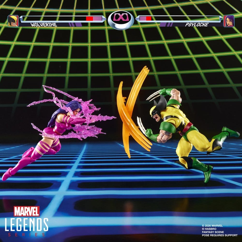 Marvel Games Wolverine & Psylocke 2er-Pack Marvel Legends Actionfiguren