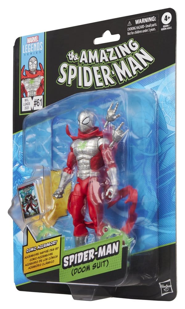 The Amazing Spider-Man Spider-Man (Doom Suit) Marvel Legends Actionfigur
