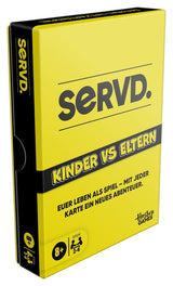 SERVD Kinder vs. Eltern *Deutsche Version* Kartenspiel