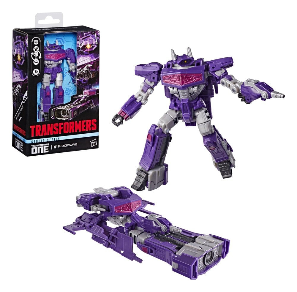 Transformers One Shockwave Studio Series Deluxe Class Actionfigur