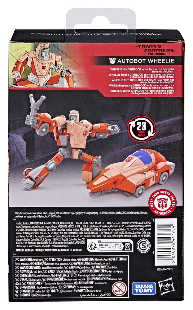 Transformers – Der Kampf um Cybertron Autobot Wheelie Transformers Studio Series Deluxe Class Actionfigur