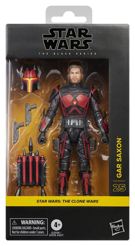 Star Wars The Clone Wars Gar Saxon Black Series Actionfigur