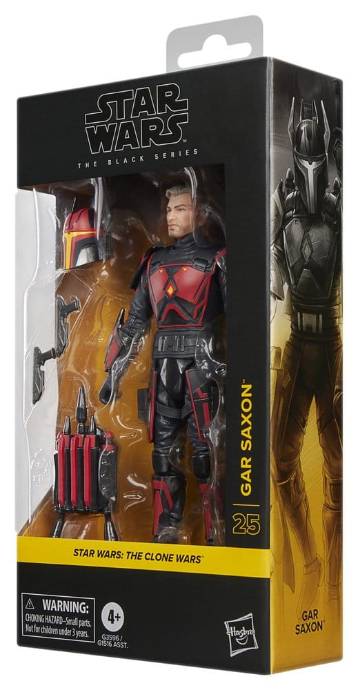 Star Wars The Clone Wars Gar Saxon Black Series Actionfigur