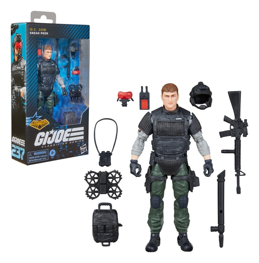 G.I. Joe Night Force Sneak Peek Classified Series Actionfigur