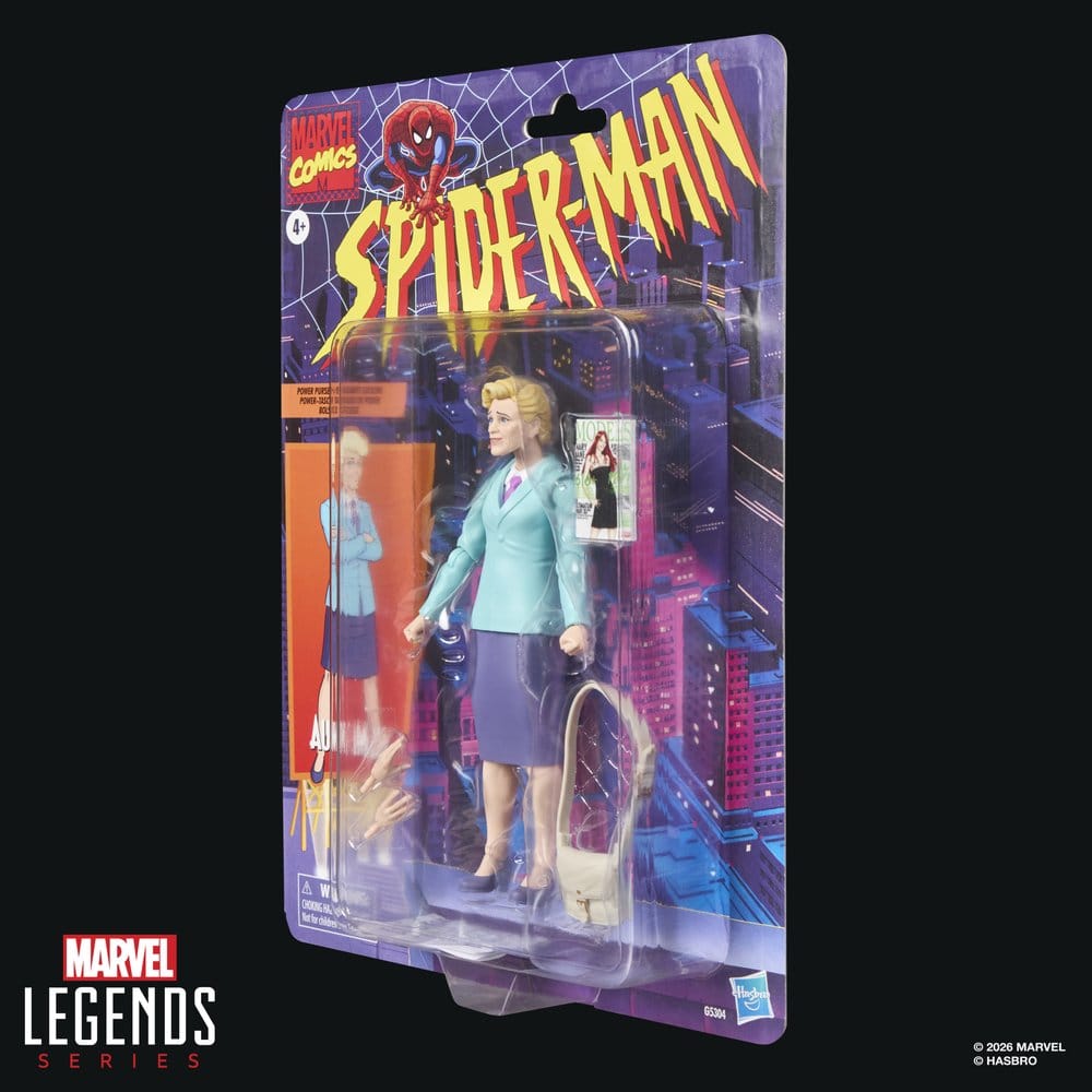 Spider-Man Aunt May Marvel Legends Actionfigur
