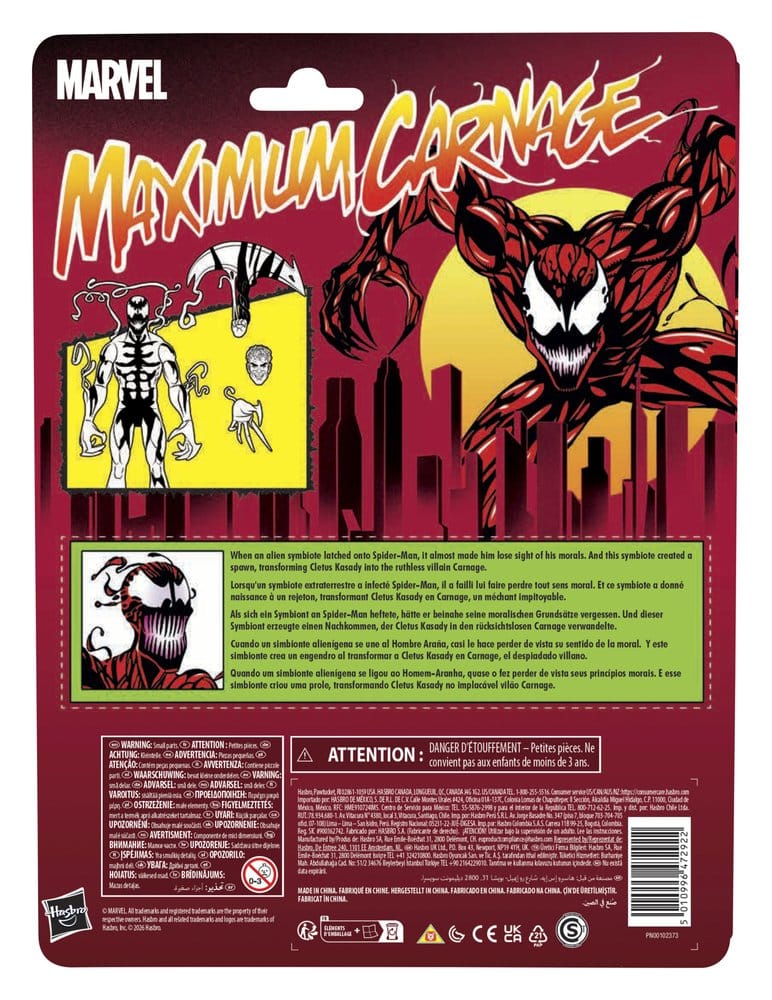 Maximum Carnage Carnage Marvel Legends Actionfigur
