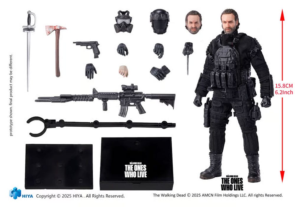 The Walking Dead The Ones Who Lived Rick Exquisite Super Series 1/12 Actionfigur