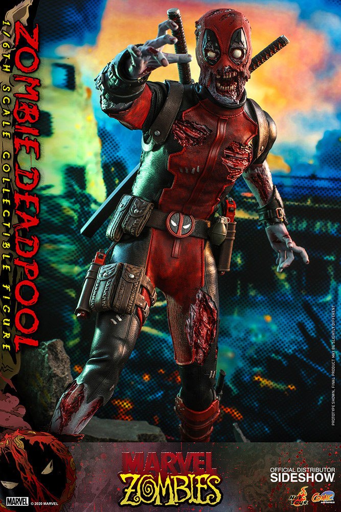 Zombie Deadpool Marvel 1/6 Actionfigur