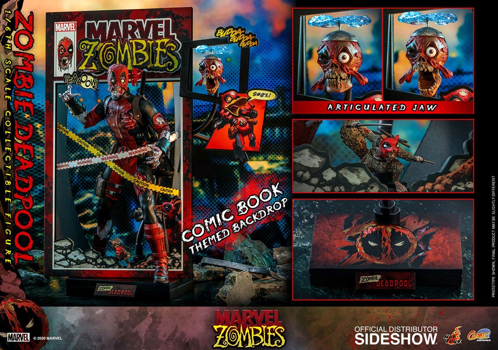 Zombie Deadpool Marvel 1/6 Actionfigur