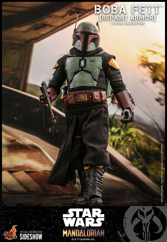 Star Wars The Mandalorian Boba Fett (Repaint Armor) 1/6 Actionfigur 30 cm