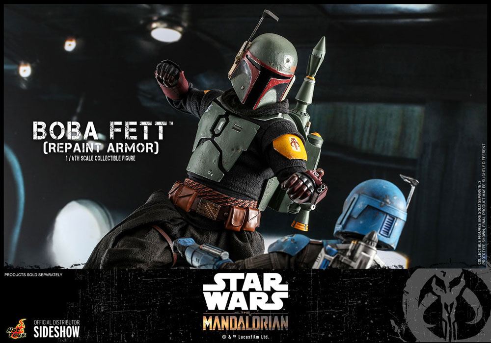 Star Wars The Mandalorian Boba Fett (Repaint Armor) 1/6 Actionfigur 30 cm