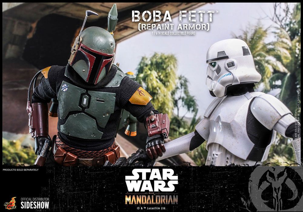Star Wars The Mandalorian Boba Fett (Repaint Armor) 1/6 Actionfigur 30 cm