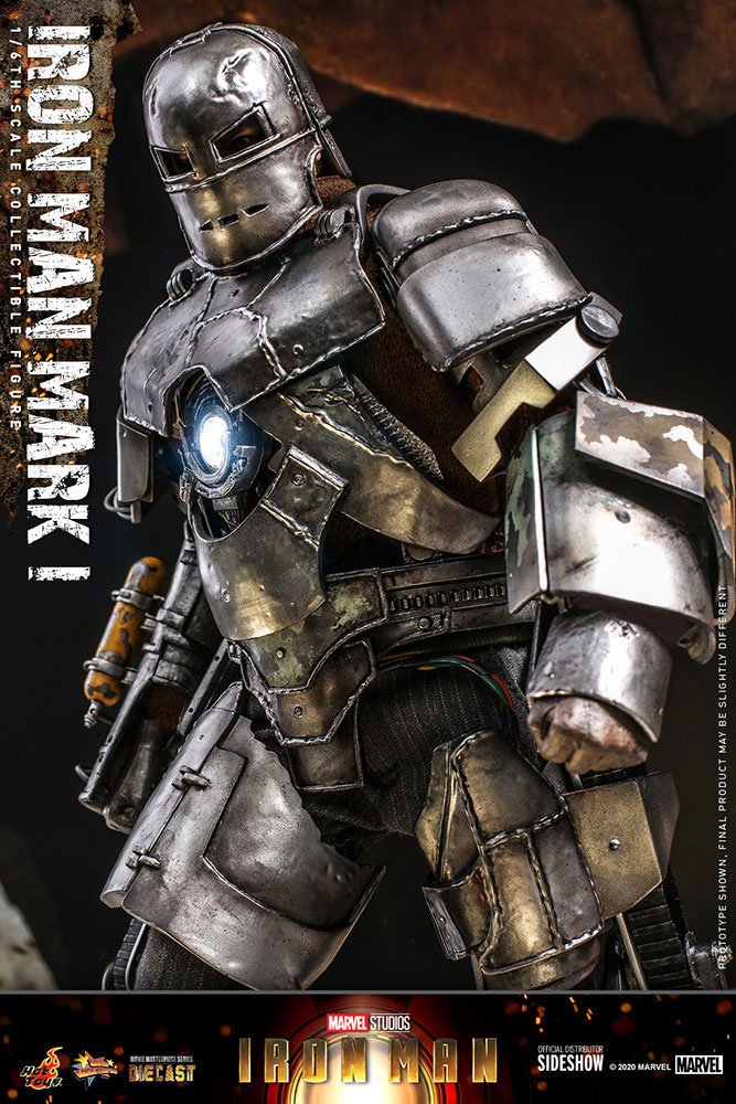 Iron Man Movie Masterpiece Actionfigur 1/6 Iron Man Mark I 30 cm