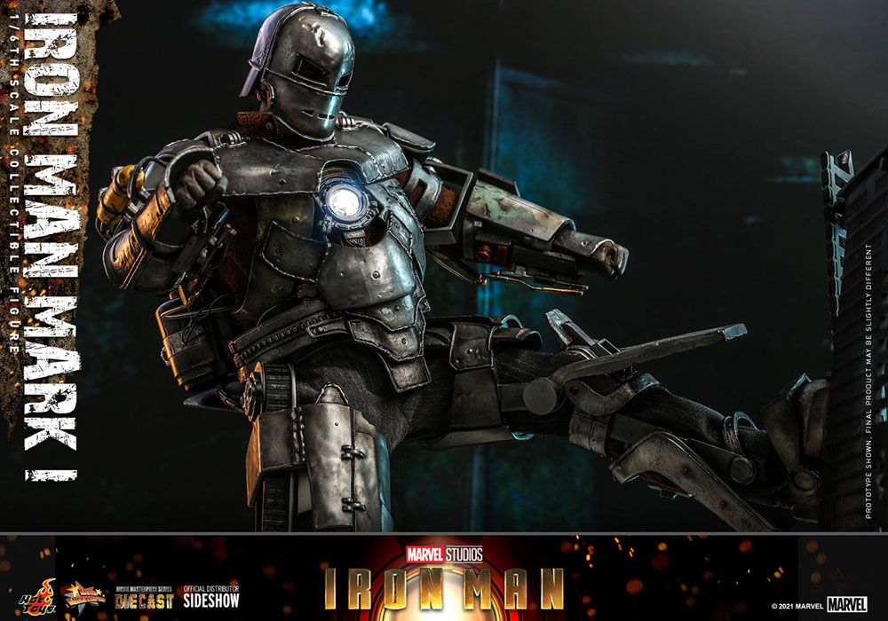 Iron Man Movie Masterpiece Actionfigur 1/6 Iron Man Mark I 30 cm